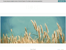 Tablet Screenshot of enjoyhope.org